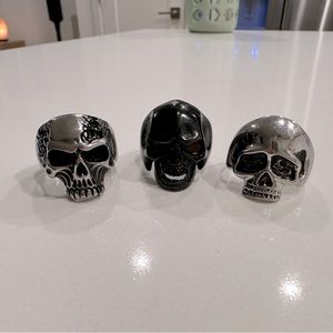Skull Ring Lot